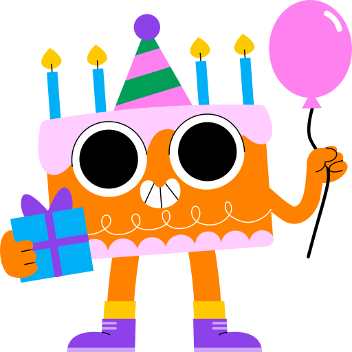 Cake free sticker