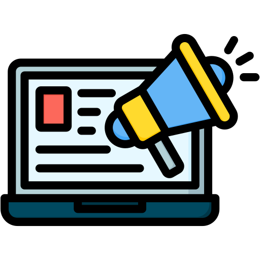 Онлайн маркетинг бесплатно иконка Онлайн маркетинг бесплатно иконка