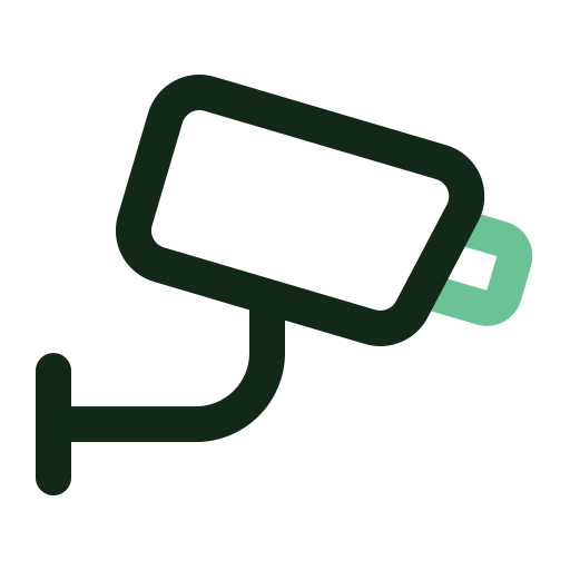 cámara de cctv icono gratis