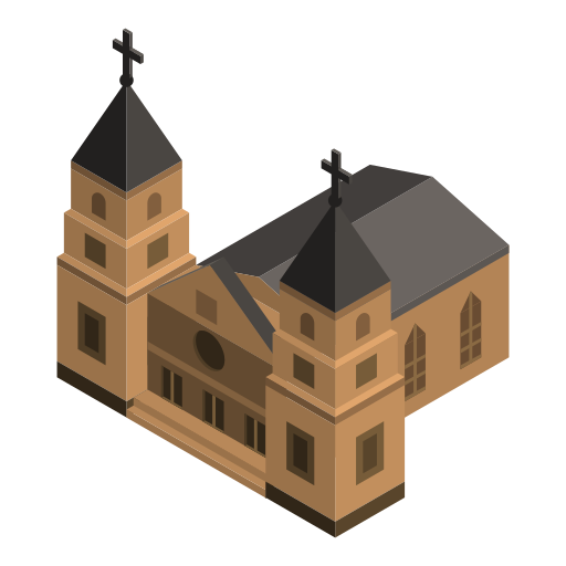 Église Icône gratuit Église Icône gratuit
