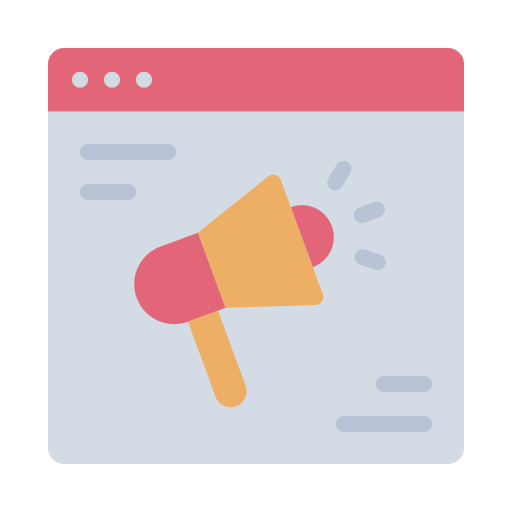 publicidad icono gratis