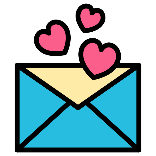 Love message - Free communications icons