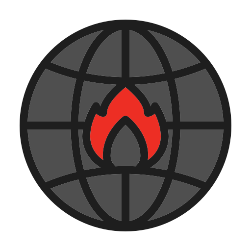 Global warming free icon