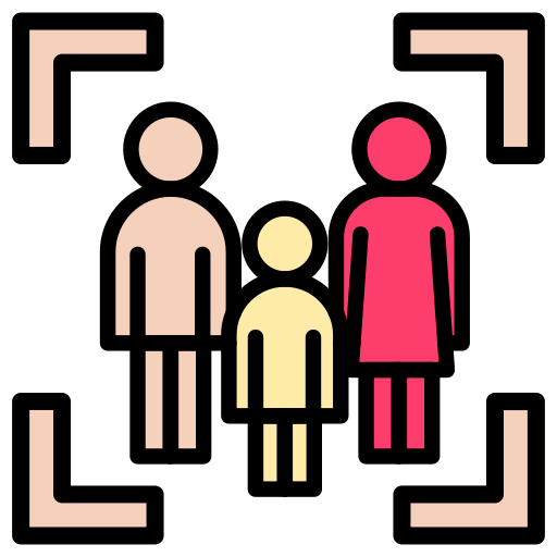 família grátis ícone família grátis ícone