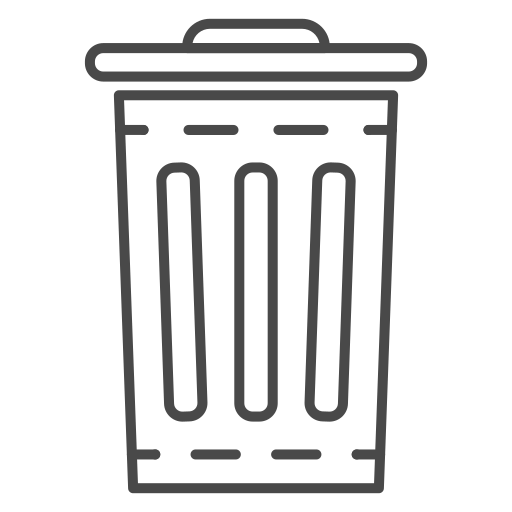 papelera icono gratis