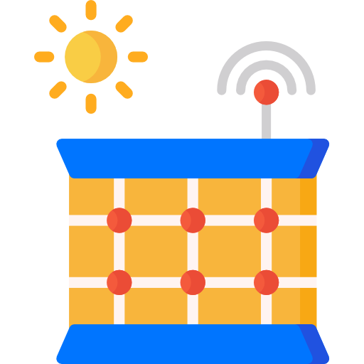 panel solar icono gratis