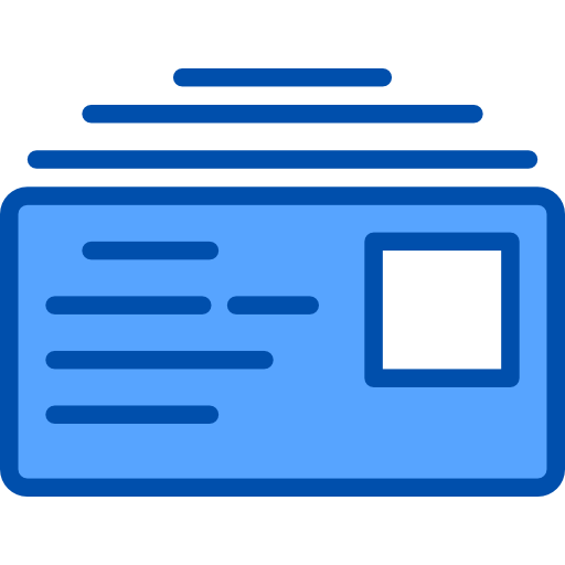 Envelope xnimrodx Blue icon