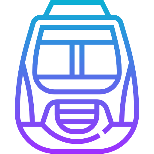 High speed train free icon
