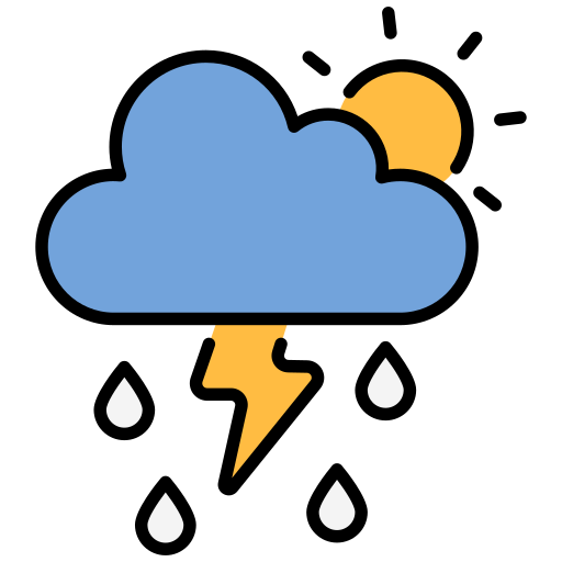 Thunderstorm - Free Weather Icons