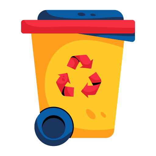 papelera de reciclaje icono gratis