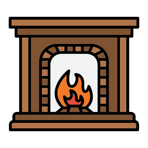 chimenea icono gratis