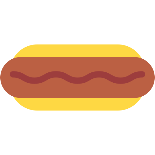 hot dog icono gratis