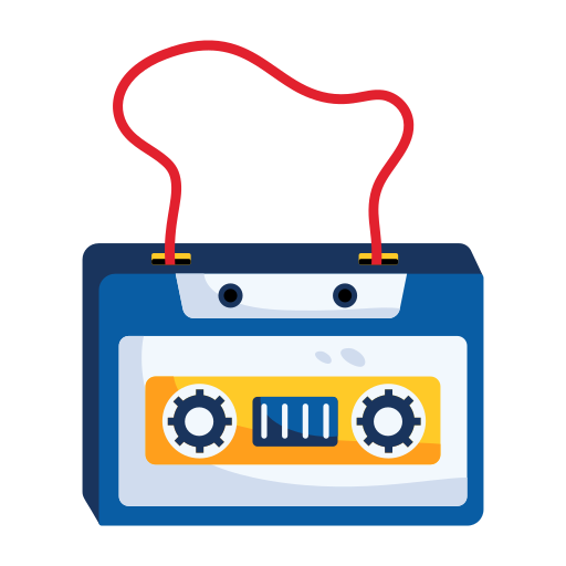 Cassette free icon