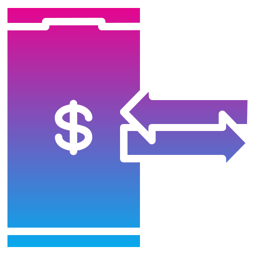 transacción monetaria icono gratis