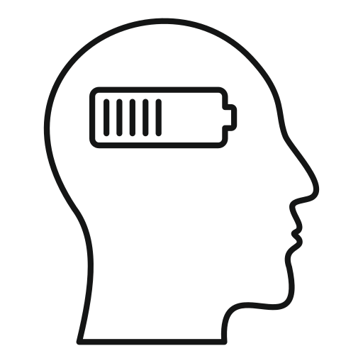 Battery free icon Battery free icon