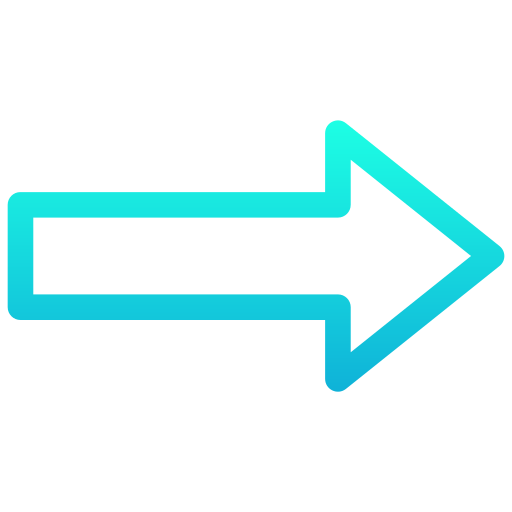 flecha correcta icono gratis