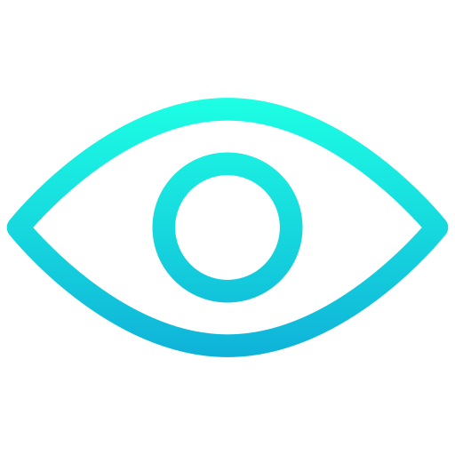 visión icono gratis