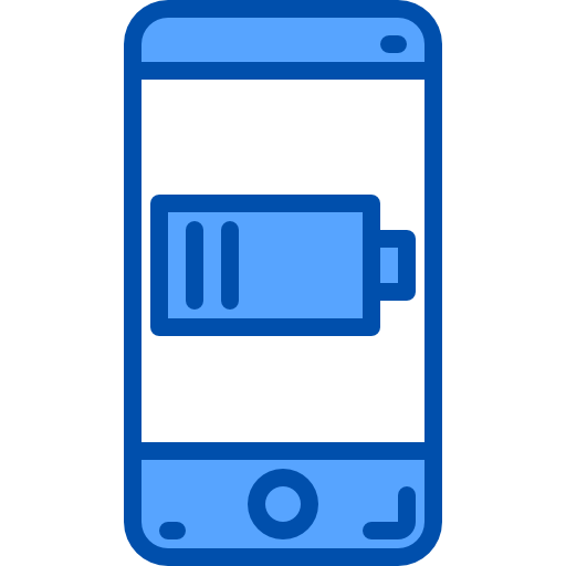 batería baja icono gratis