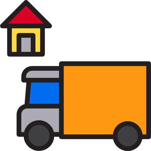 un camion Icône gratuit un camion Icône gratuit