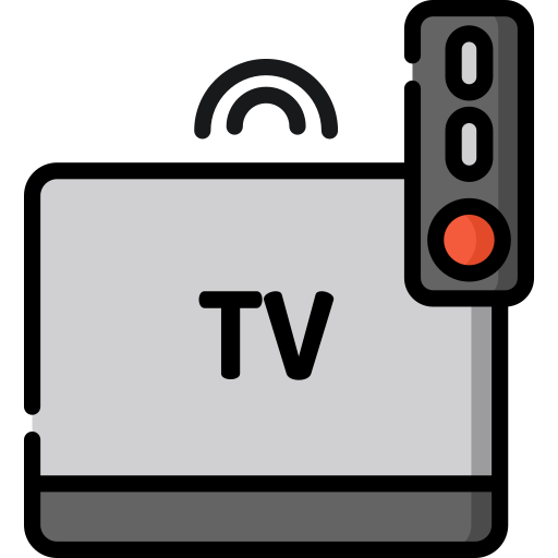 televisión inteligente icono gratis