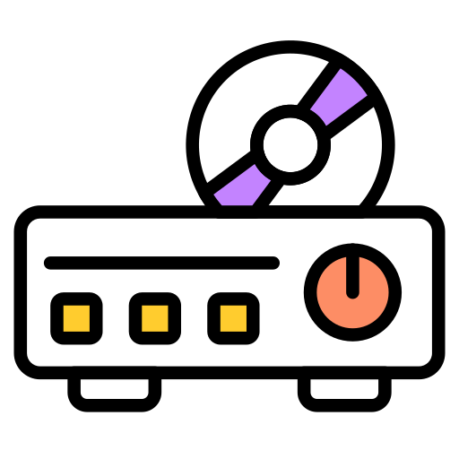 Dvd player free icon