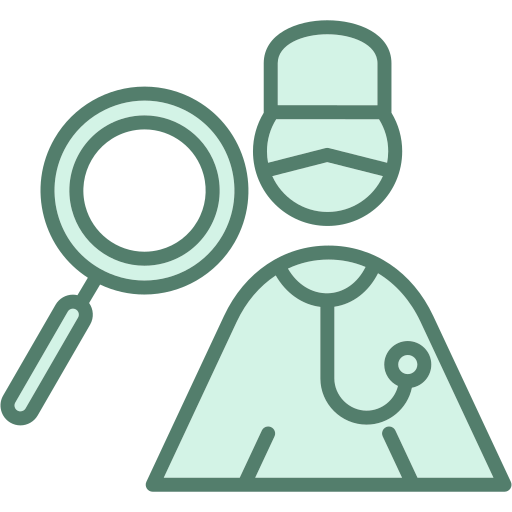 Doctor search Generic color lineal-color icon