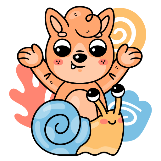 caracol gratis sticker