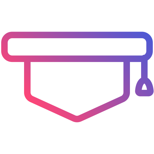 gorro de graduación icono gratis