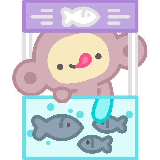 Fish free sticker Fish free sticker