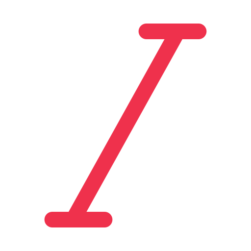 itálico icono gratis