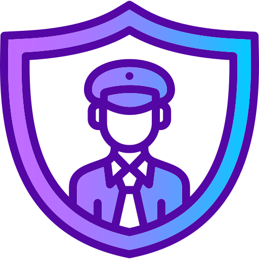 oficial de seguridad icono gratis