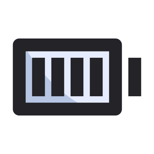 bateria llena icono gratis