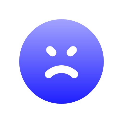 화난 얼굴 무료 아이콘