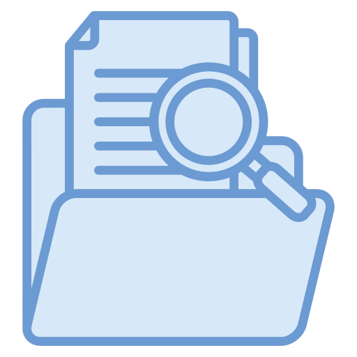 evidencia icono gratis