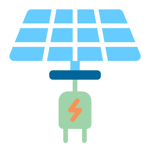 panel solar icono gratis
