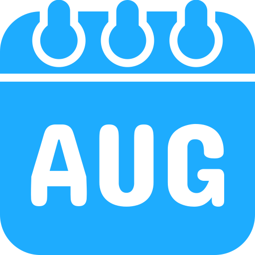 agosto icono gratis