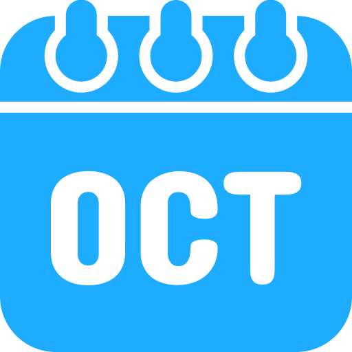 octubre icono gratis