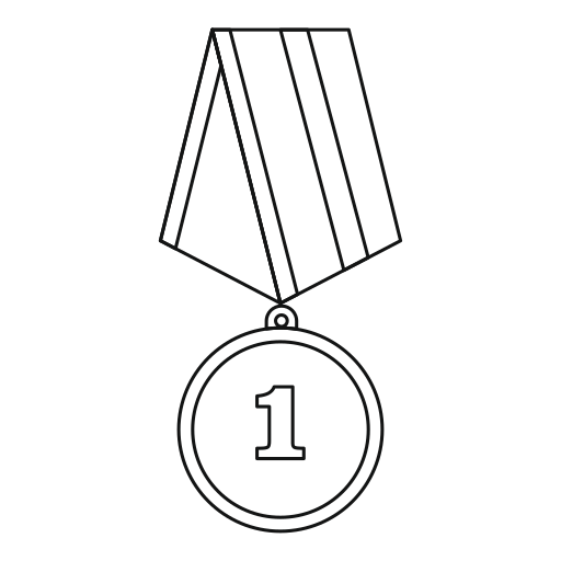 Medal free icon