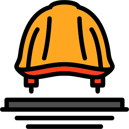 casco de seguridad icono gratis