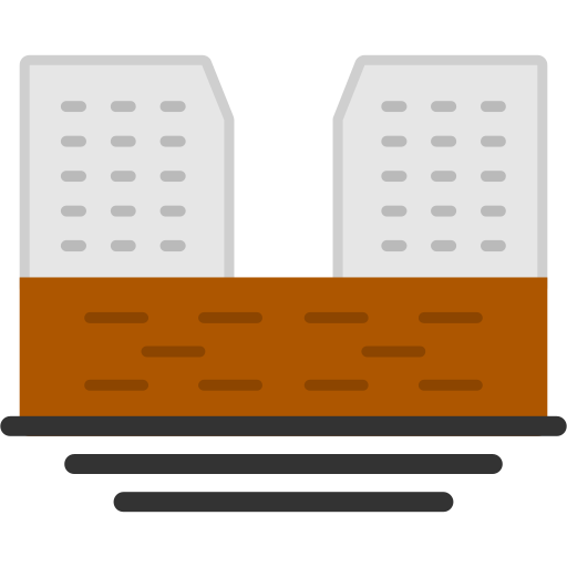 tranchée Icône gratuit tranchée Icône gratuit