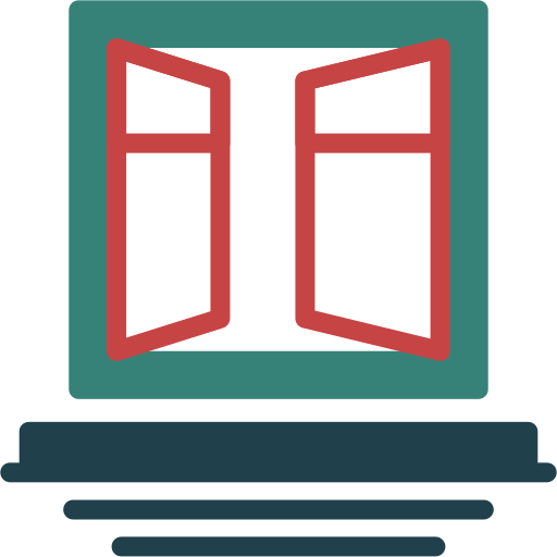 Window frame free icon Window frame free icon