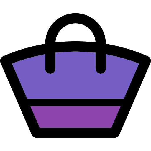 bolso de mano icono gratis