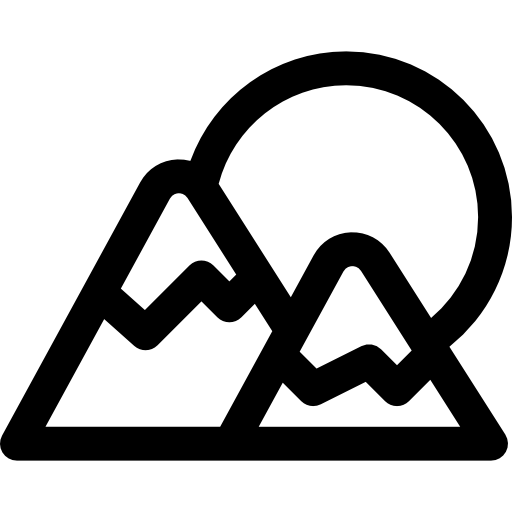 montaña icono gratis