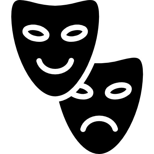 drame Icône gratuit drame Icône gratuit