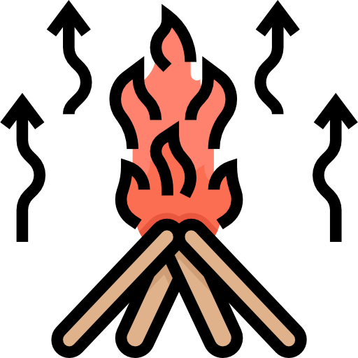 Костер бесплатно иконка