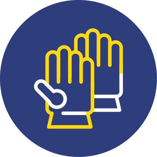 guantes icono gratis
