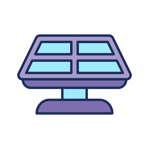 panel solar icono gratis