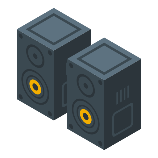 altavoces icono gratis