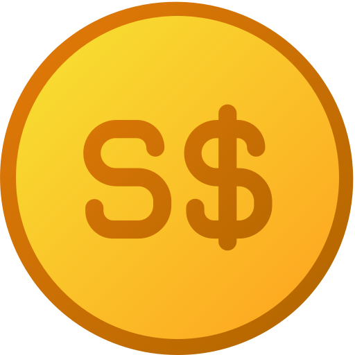 Singapore Dollar - Free Business And Finance Icons