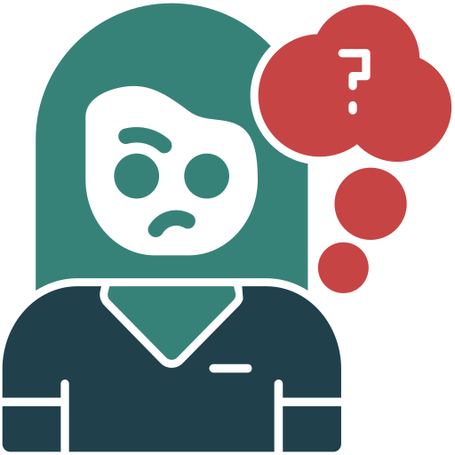 confusión icono gratis